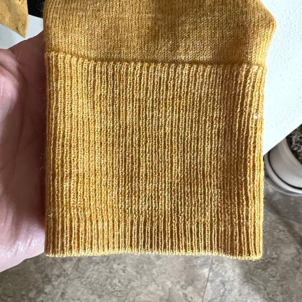 The Limited Mustard Button Down Cardigan, Women's size M - Picture 4 of 9